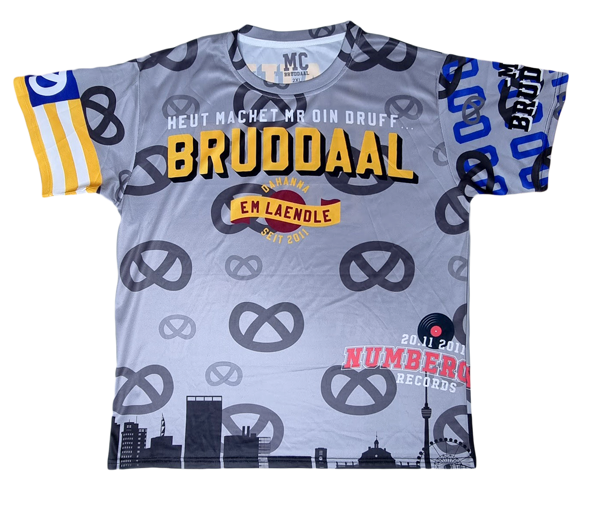 Allover Print Bruddaal Laufshirt: Lauf Jonger Lauf